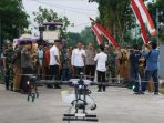 Bupati Bojonegoro Meluncurkan Drone Pertanian