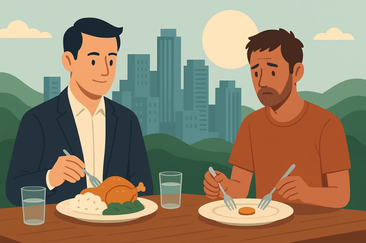 Ilustrasi Ketimpangan ekonomi